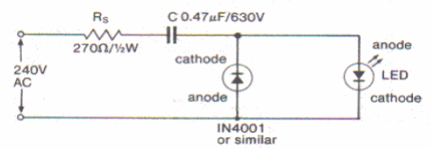 LED en 240 VCA
LED en 240 VCA