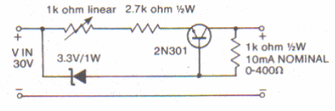 Fuente de corriente constante
Fuente de corriente constante