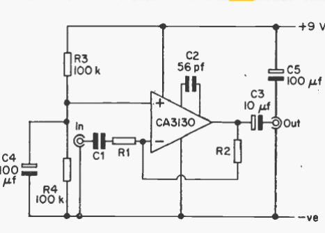 Preamplificador Integrado
Preamplificador Integrado