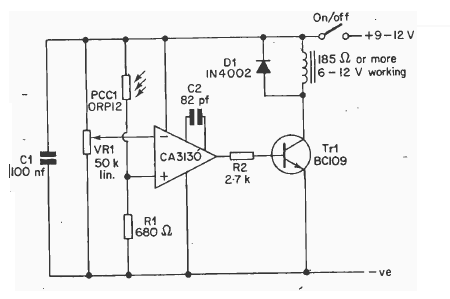 Relé de sombra CA3130 
