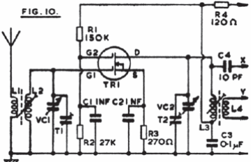 Amplificador de 11 a 32 MHz 
