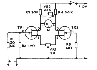 Voltímetro 2M ohms
