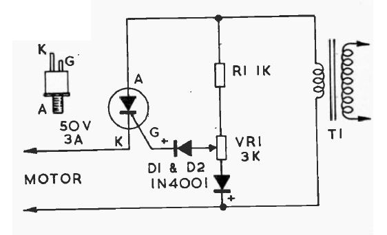 Control de motor de baja tensión 
