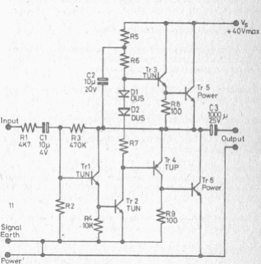 Amplificador de audio 
