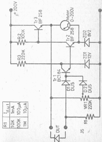 Prueba de tensión de diodos y transistores
Prueba de tensión de diodos y transistores