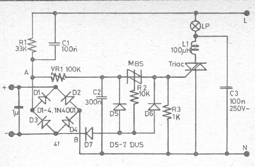 Dimmer controlado por tensión
