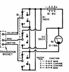 Prueba de transistor 
