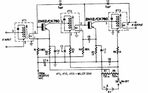 Amplificador de FI de dos pasos 
