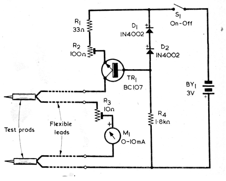 Medidor de Miliohms
Medidor de Miliohms