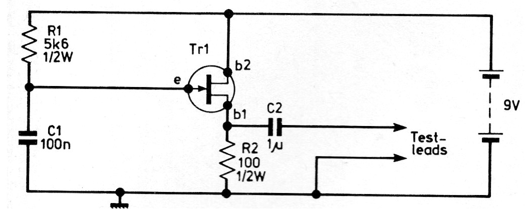 Inyector de Señales JFET
Inyector de Señales JFET