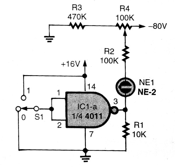 Driver CMOS Para Lámpara Neon
Driver CMOS Para Lámpara Neon