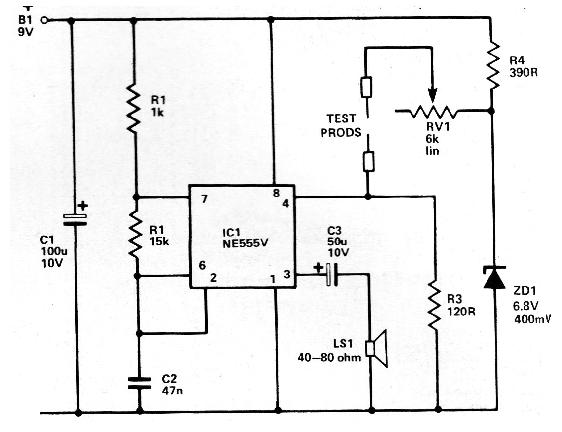 Probador de Continuidad 555
Probador de Continuidad 555