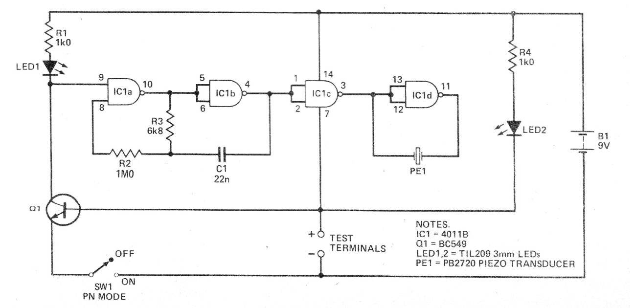 Prueba de Continuidad
Prueba de Continuidad