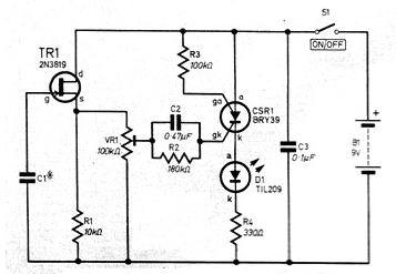 Timer con FET y Unijuntura
Timer con FET y Unijuntura