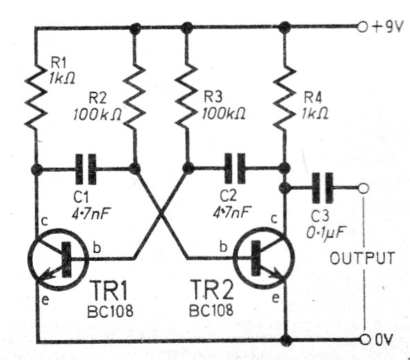 Astable con Transistores
Astable con Transistores