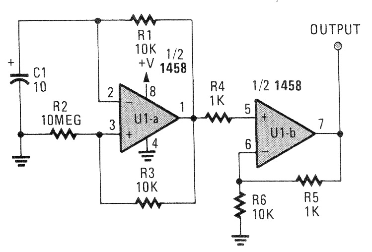 Control de volumen activo para el LM386
Control de volumen activo para el LM386