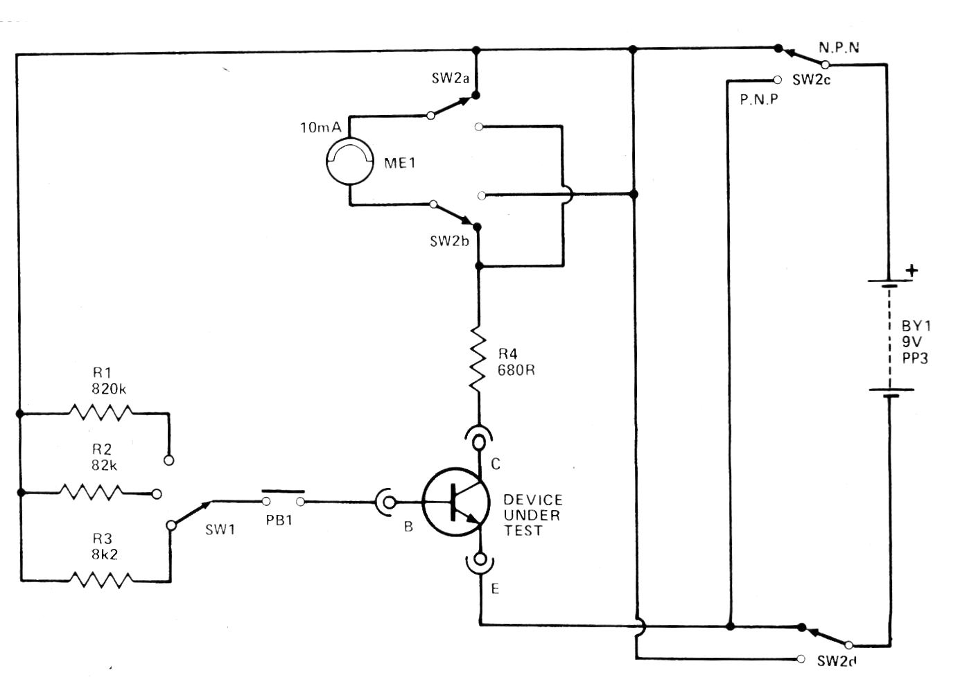 Prueba de Transistores
Prueba de Transistores