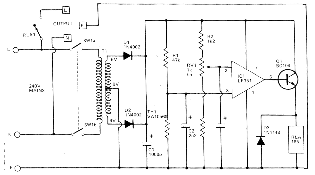 Termostato
Termostato