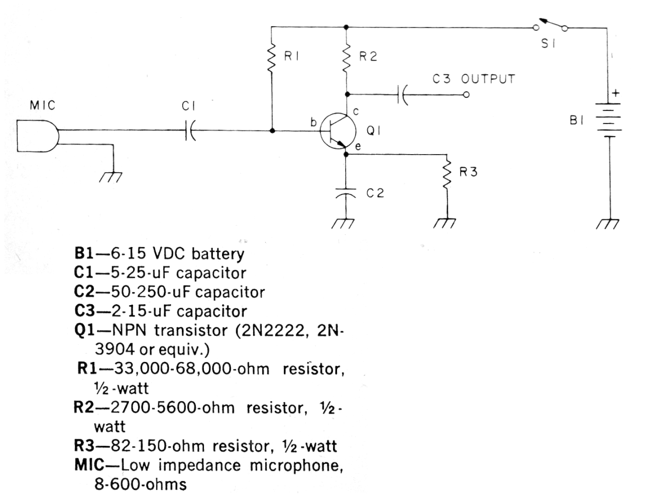 Preamplificador Para Micrófono Dinámico (CIR9889S)