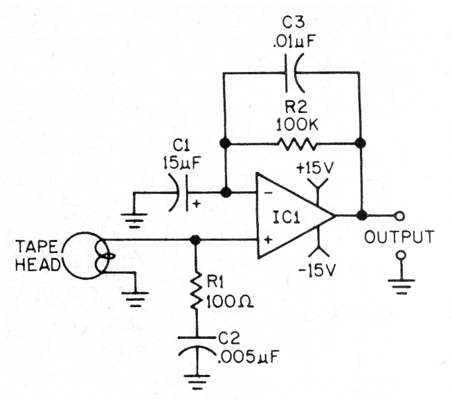 Amplificador para cabeza magnética
Amplificador para cabeza magnética