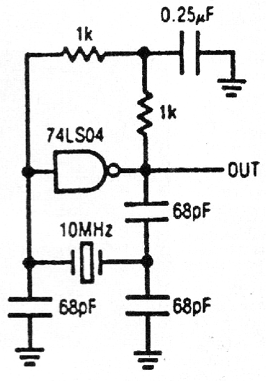 Oscilador a Cristal TTL 10 MHz
Oscilador a Cristal TTL 10 MHz