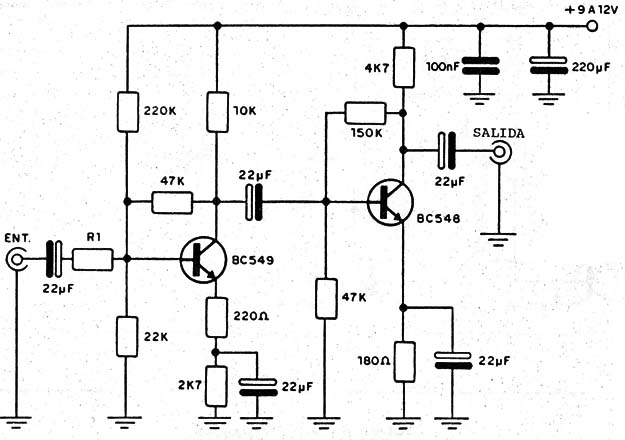 Preamplificador Universal
