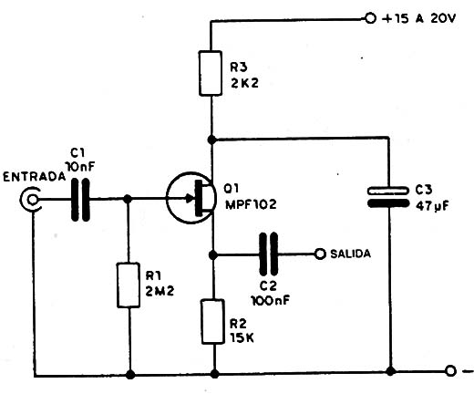 Preamplificador de Audio
