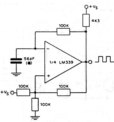 Oscilador Rectangular LM339
