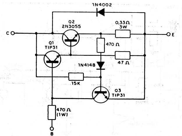 Transistor de Potencia Protegido
