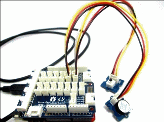 Figura 2 - Dos escudos conectados a la base.
