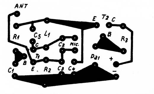 Figura 2 – Placa para la montaje
Figura 2 – Placa para la montaje