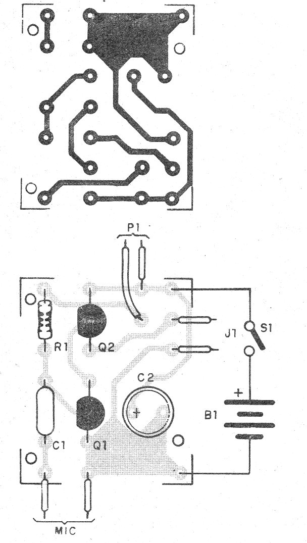 Figura 4 - Montaje en placa de circuito impreso
Figura 4 - Montaje en placa de circuito impreso