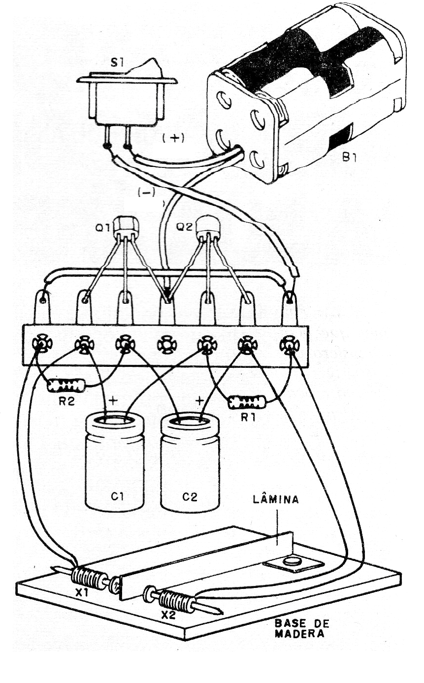 Figura 2 - Aspecto real del montaje
Figura 2 - Aspecto real del montaje