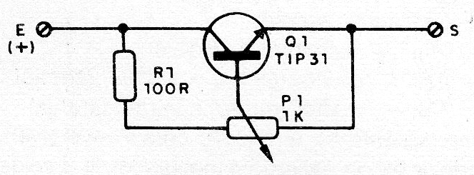 Figura 1- Circuito del reóstato
Figura 1- Circuito del reóstato