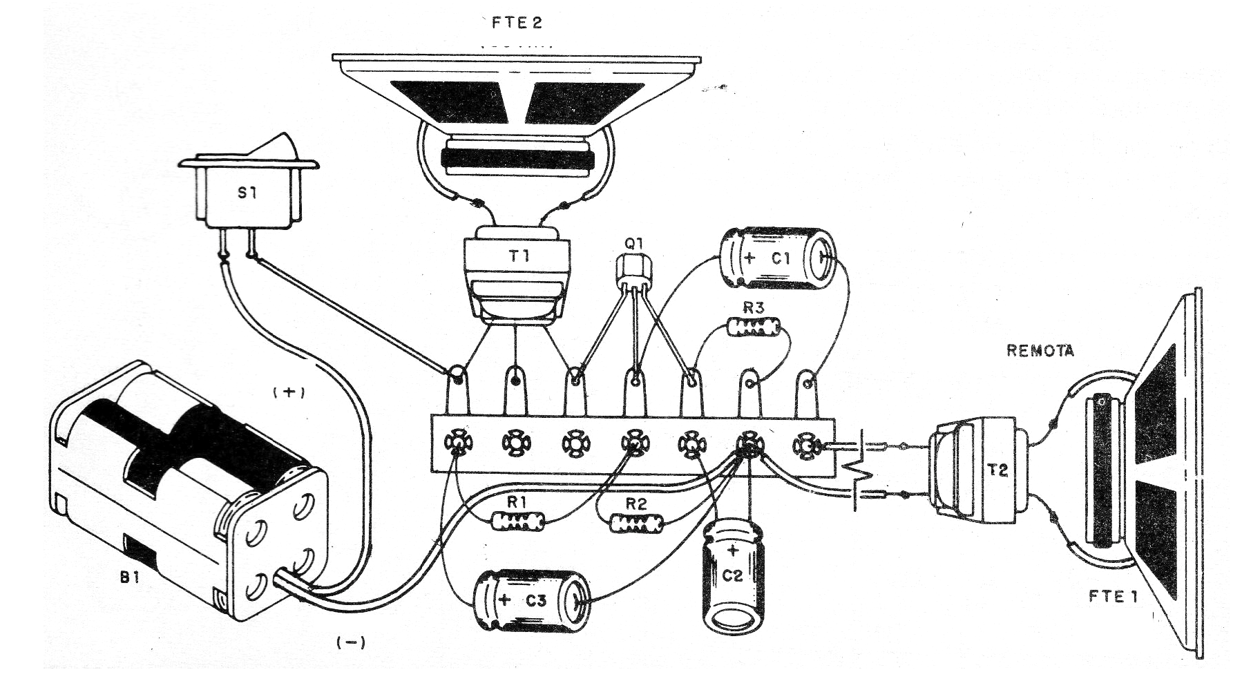 Figura 2 - Montaje en puente de terminales
Figura 2 - Montaje en puente de terminales