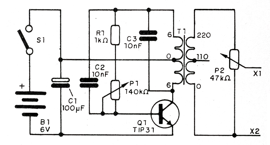 Figura 1- Diagrama de la máquina de choque.
Figura 1- Diagrama de la máquina de choque.