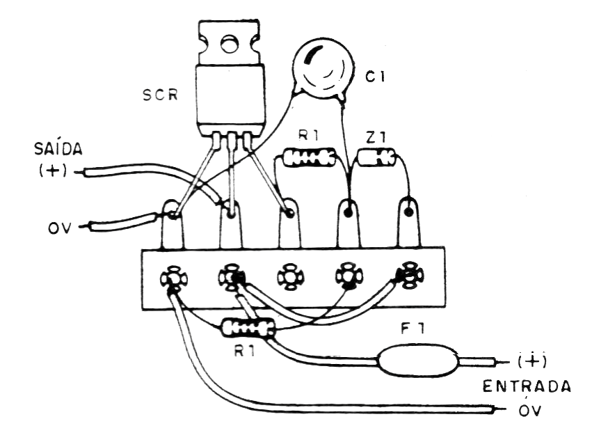 Figura 2 - Montaje en un puente de terminales
Figura 2 - Montaje en un puente de terminales