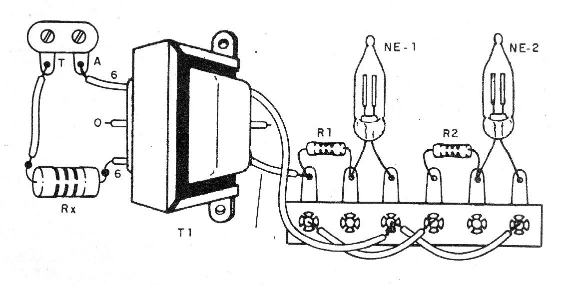 Figura 2 - Montaje mediante un puente de terminales
Figura 2 - Montaje mediante un puente de terminales