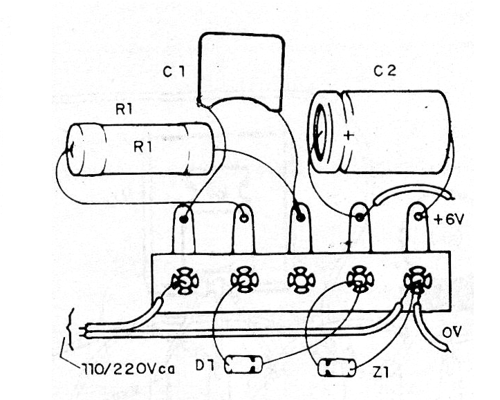 Figura 2 - Montaje en un puente de terminales
Figura 2 - Montaje en un puente de terminales