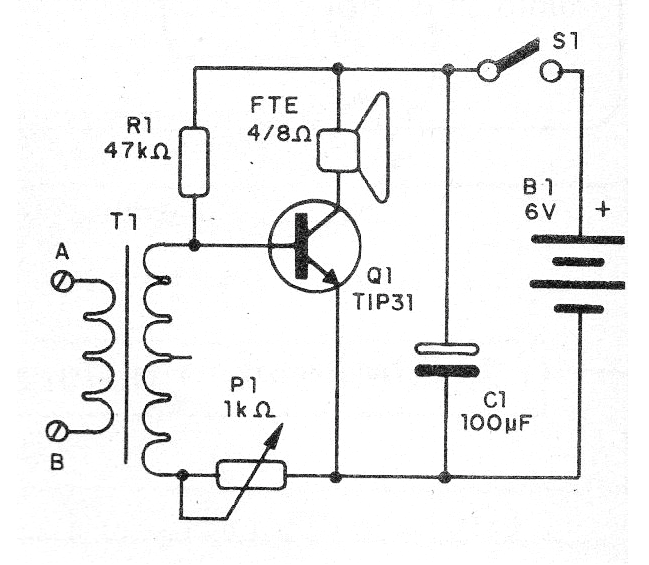 Figura 1 - Diagrama del reforzador
Figura 1 - Diagrama del reforzador