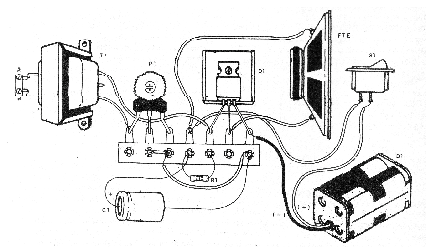Figura 2 - Montaje en un puente de terminales
Figura 2 - Montaje en un puente de terminales