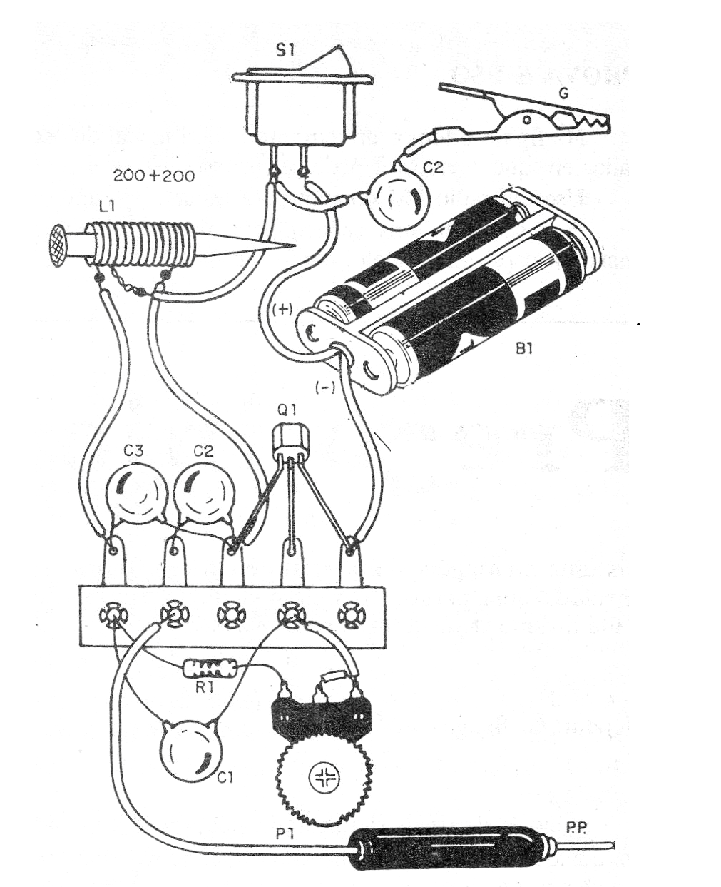 Figura 2 - Aspecto del montaje en un puente de terminales
Figura 2 - Aspecto del montaje en un puente de terminales