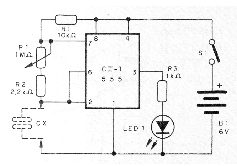 Figura 1 - Diagrama del probador
Figura 1 - Diagrama del probador