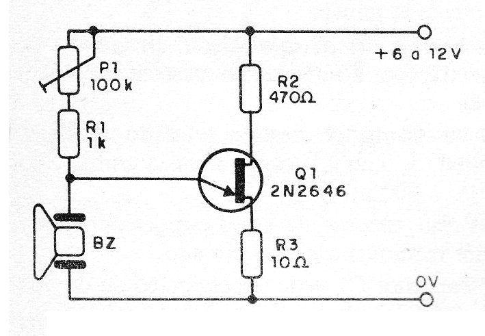 Figura 1 - Diagrama completo del oscilador
Figura 1 - Diagrama completo del oscilador