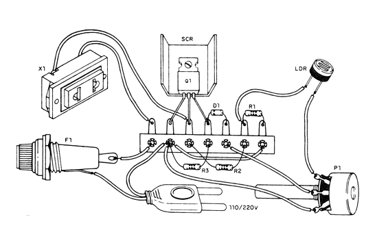 Figura 2 - Montaje en puente de terminales
