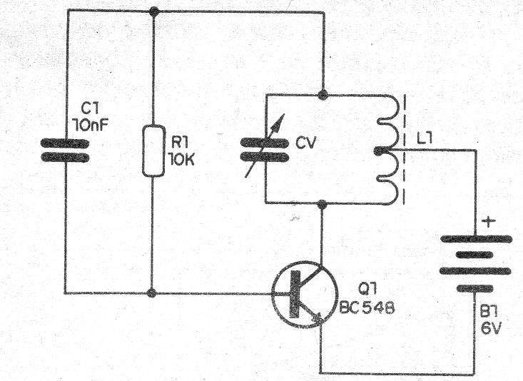 Figura 1 - El oscilador Hartley
Figura 1 - El oscilador Hartley