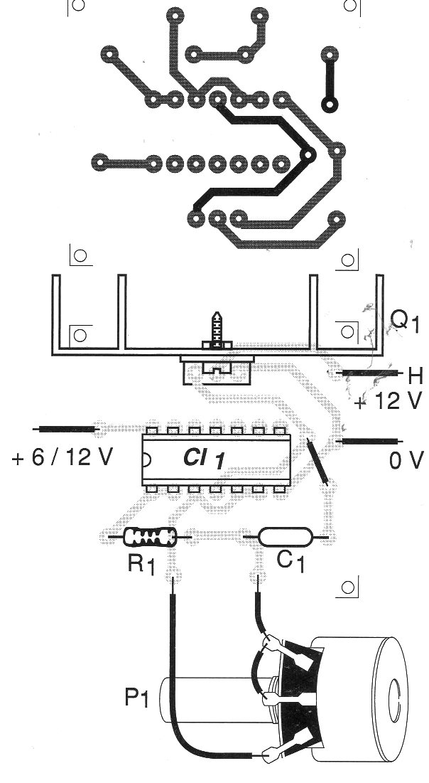 Figura 2 - Placa para el montaje
