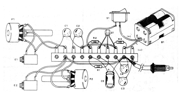 Figura 2 - Montaje en puente de terminales
Figura 2 - Montaje en puente de terminales