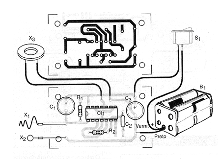 Figura 2 - Placa para el montaje
