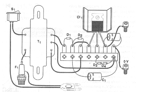 Figura 2 - Montaje en puente de terminales
